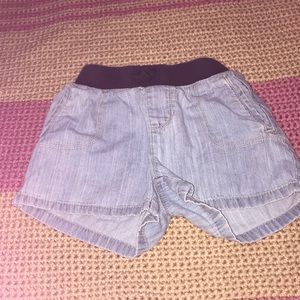 stretchy jean shorts